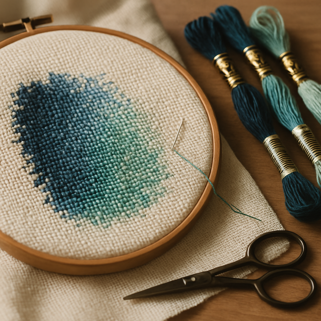 The big one: higher count means smaller stitches, not bigger fabric