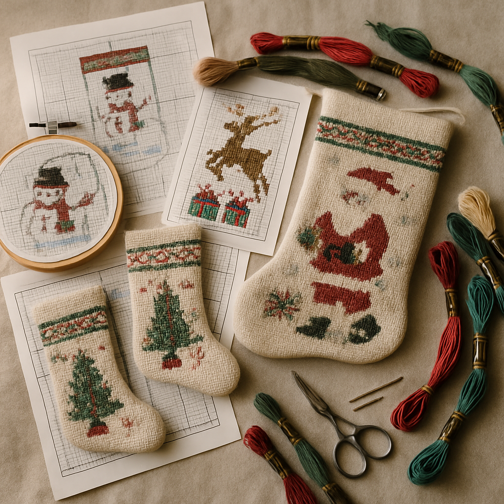 First decide: what kind of stocking are you stitching?