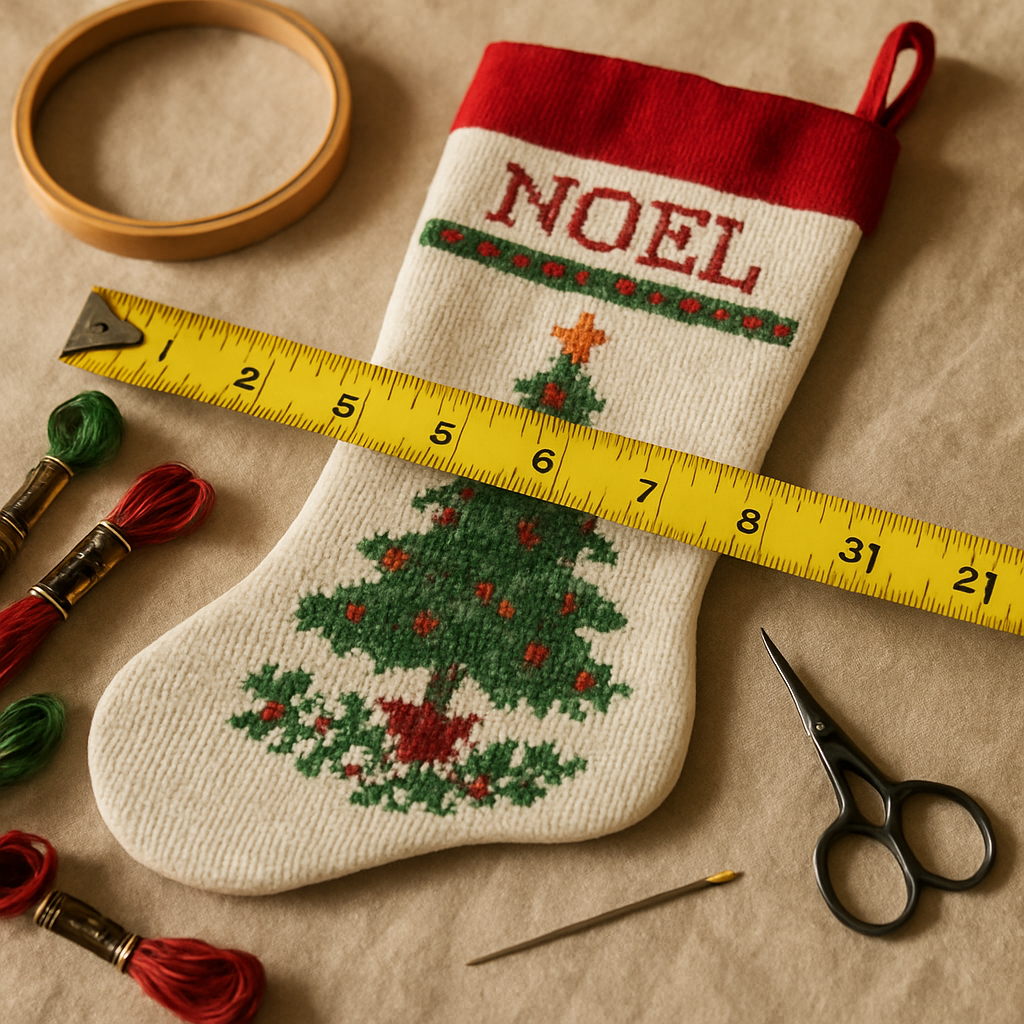 Standard Christmas stocking dimensions