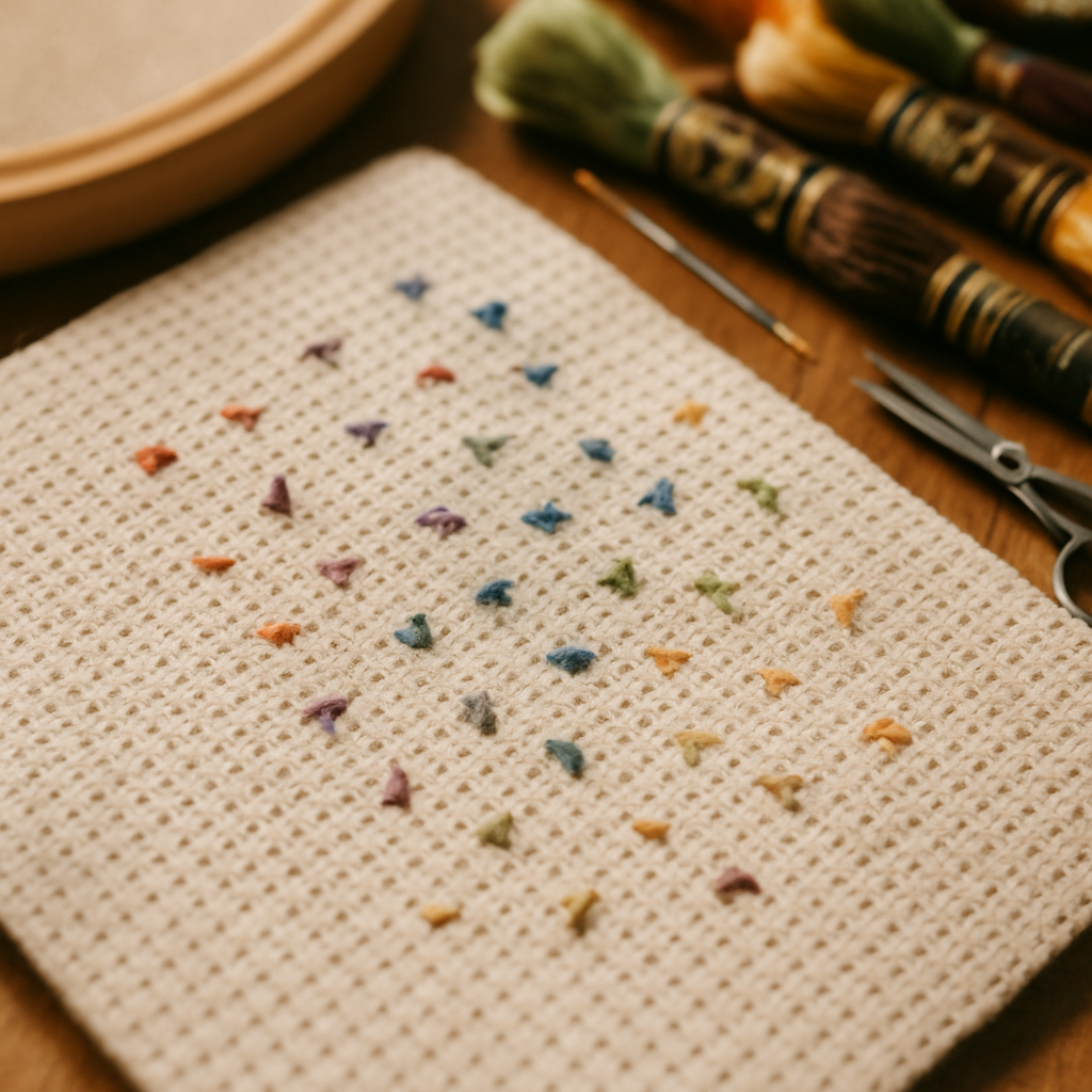 Adjusting for fractional stitches