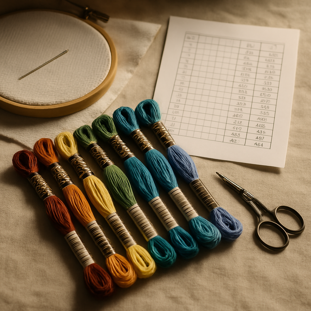 The floss-per-color formula