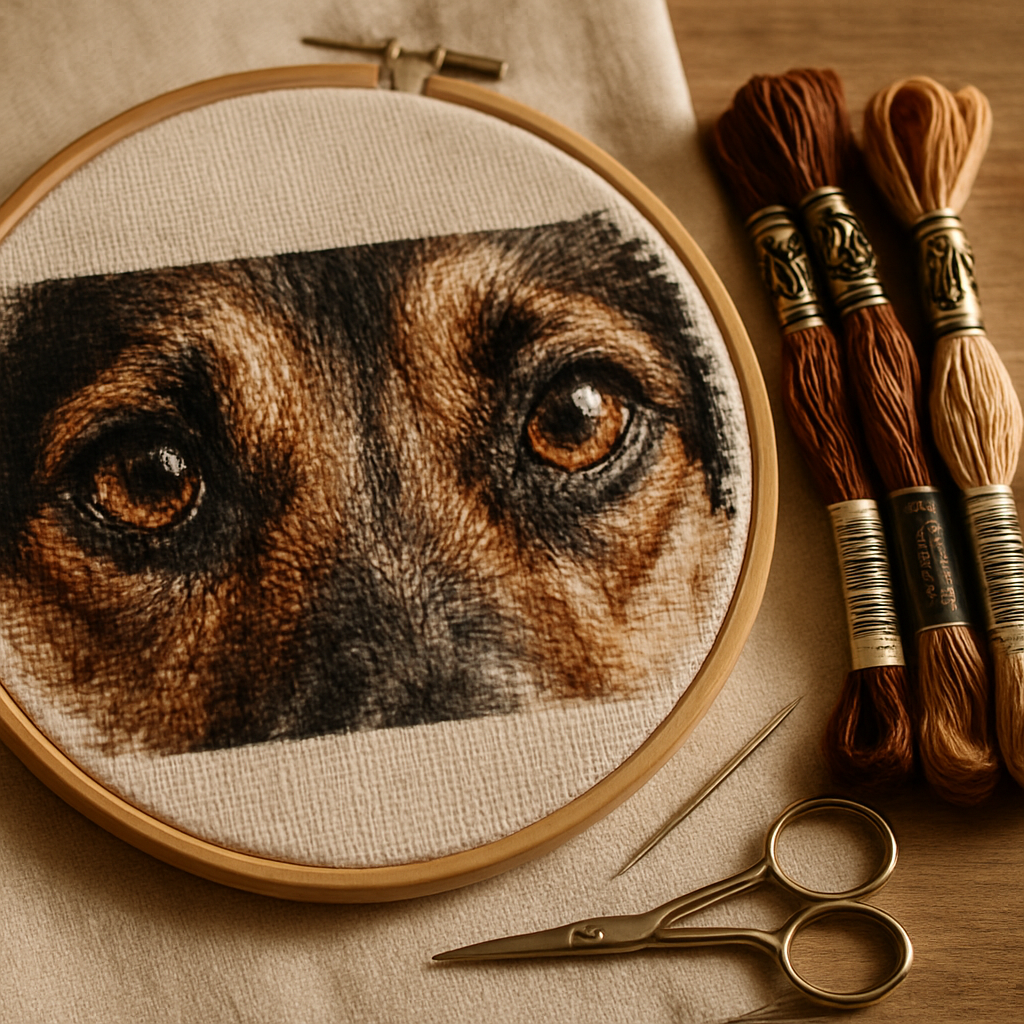 How to Photograph Your Pet for a Cross-Stitch Pattern