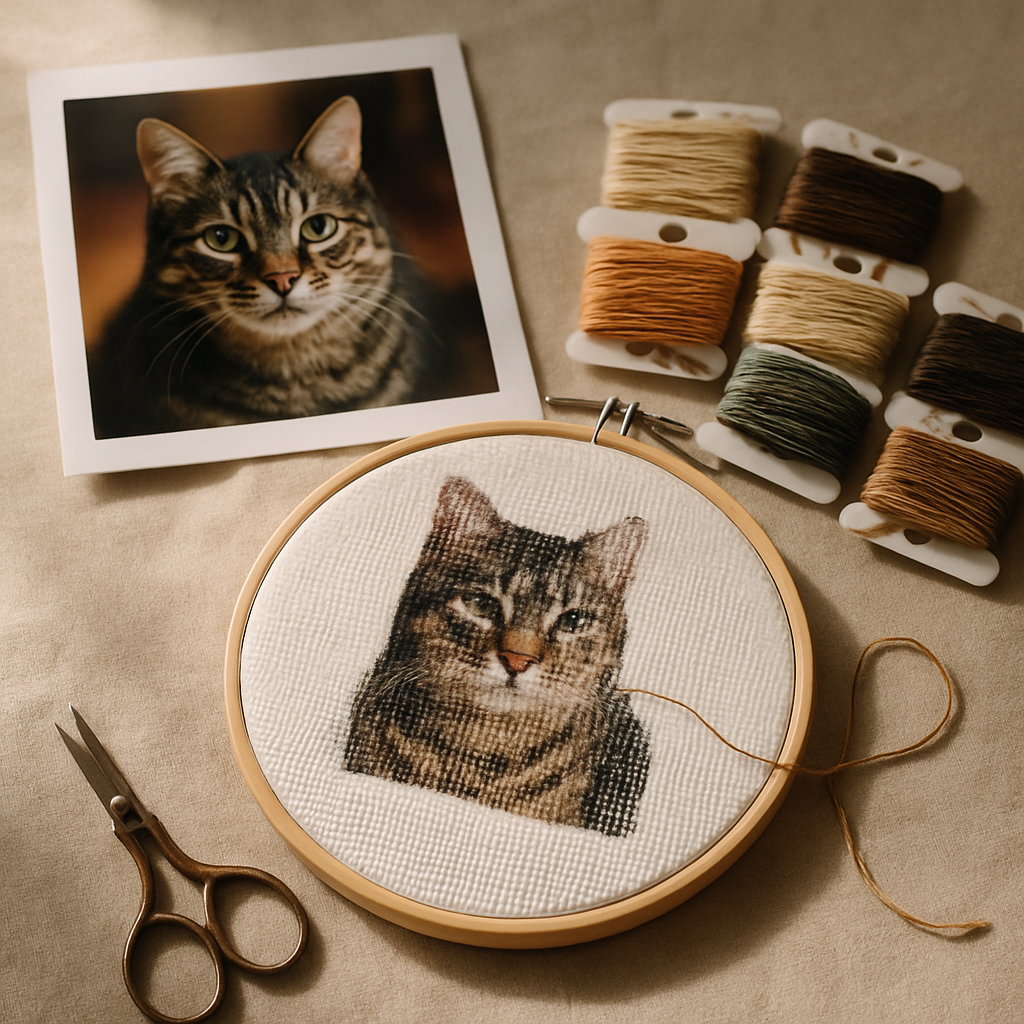 The StitchThis commission pipeline, start to finish