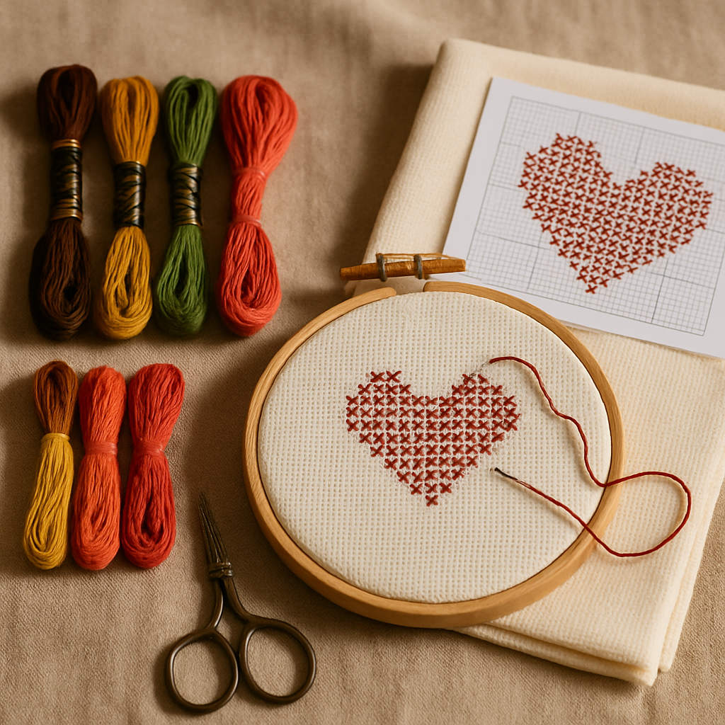 Why cross-stitch fits the moment